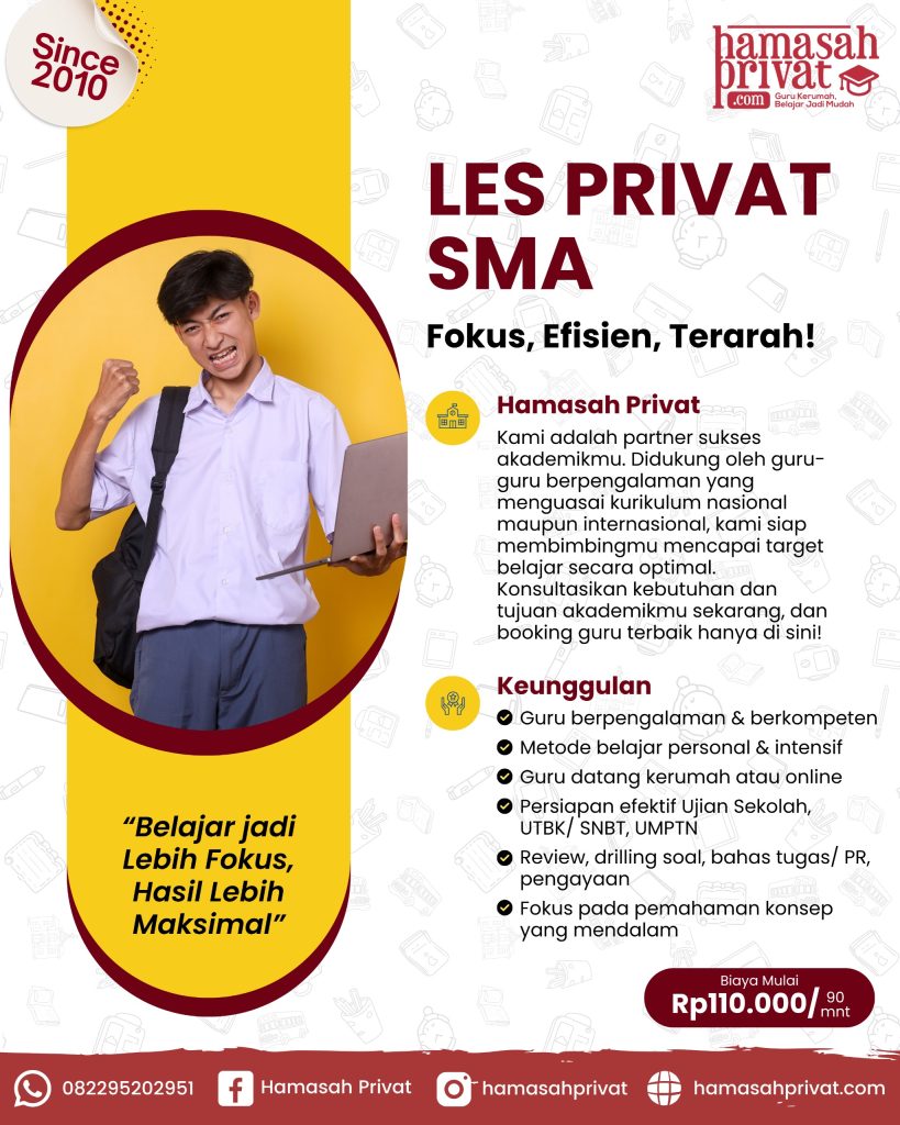 Les Privat SMA Terdekat