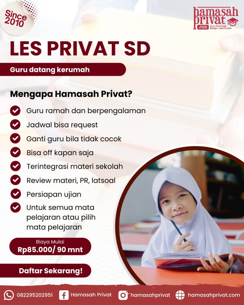 Les Privat SD Bandung Cimahi