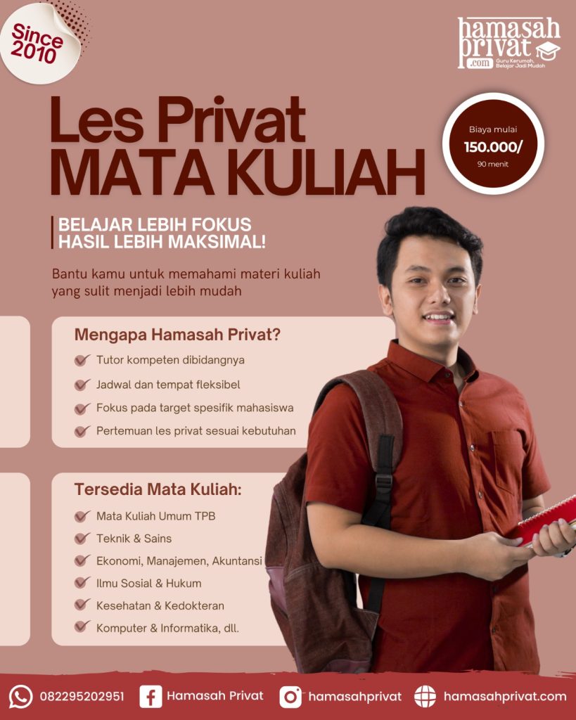 Les Privat Mata Kuliah