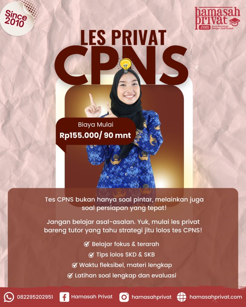 Les Privat Persiapan CPNS